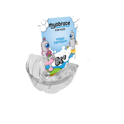 MK1Mc (i-2N) Myobrace stage 1 correction habit correction MEDIUM / clear (MRC)